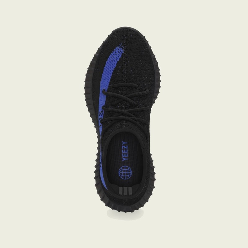 Blue and black yeezys on sale